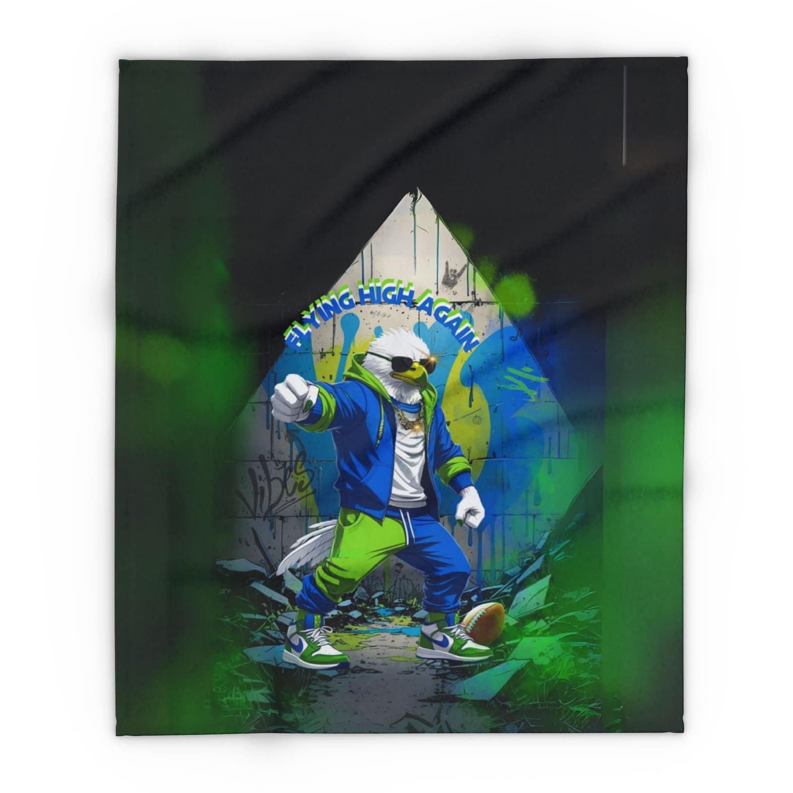 Flying High Again Fleece Blanket - Image 5