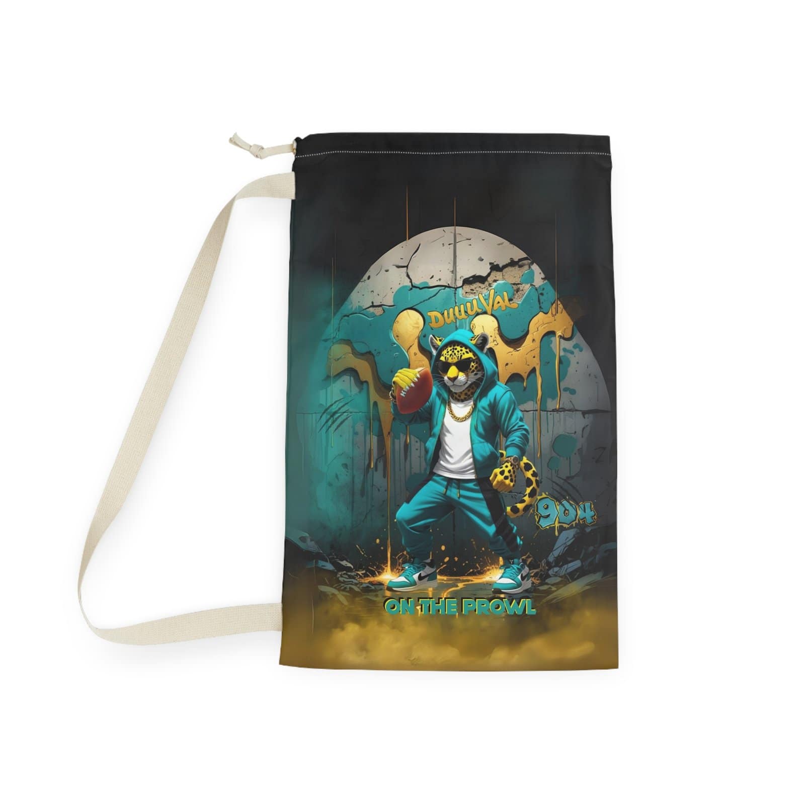 On the Prowl Laundry Bag - Image 2