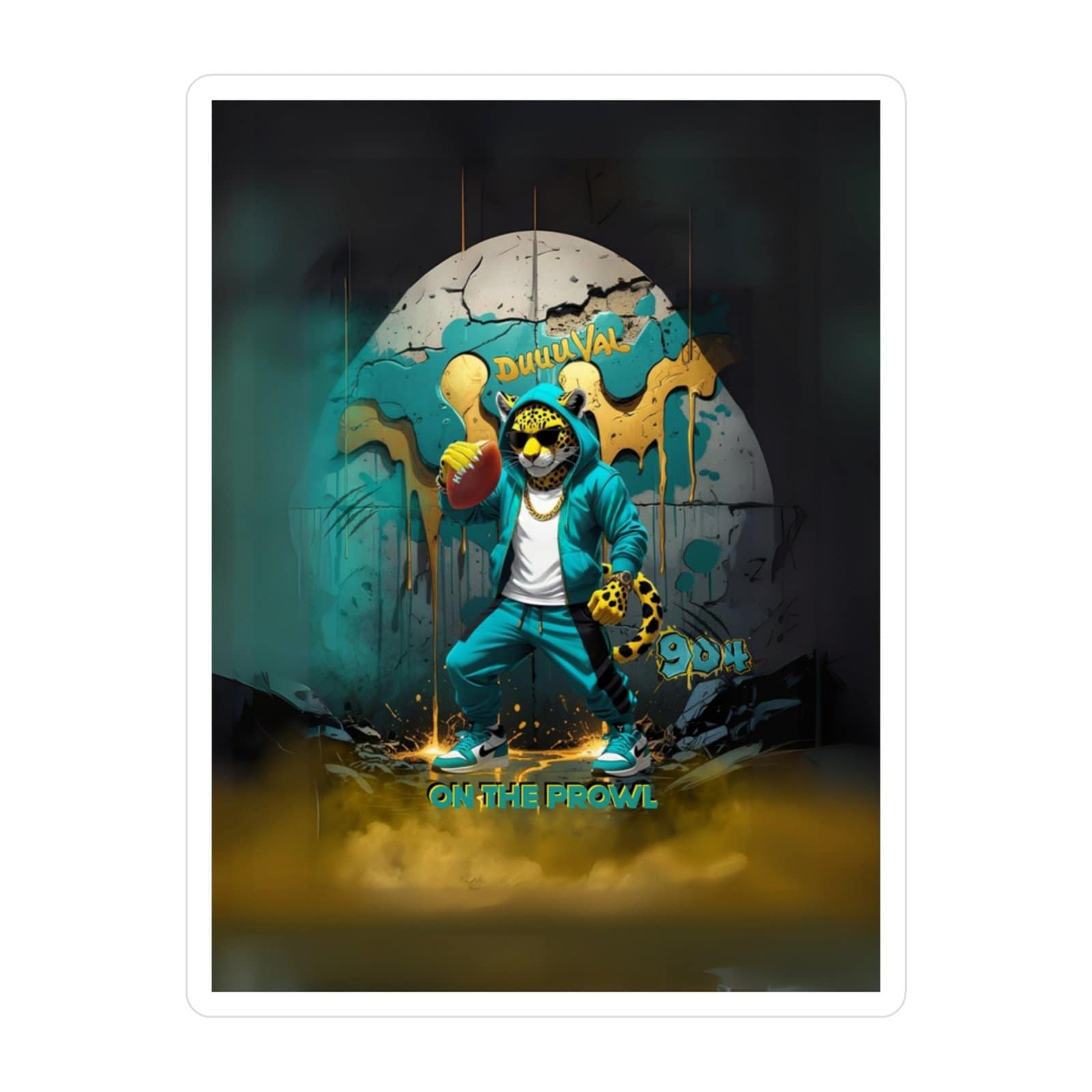 On the Prowl Vinyl Stickers