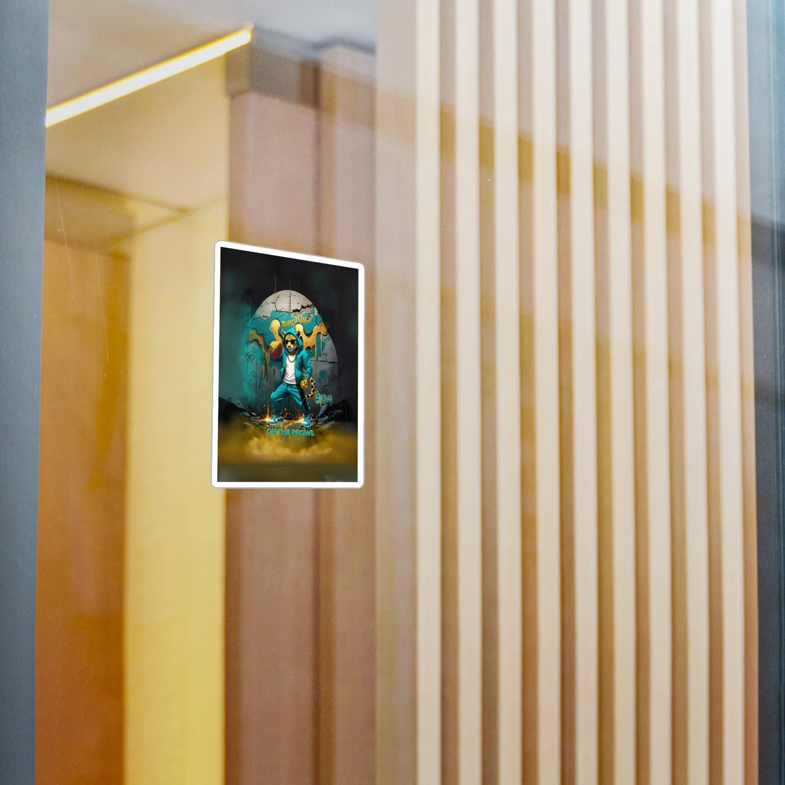 On the Prowl Vinyl Stickers - Image 2