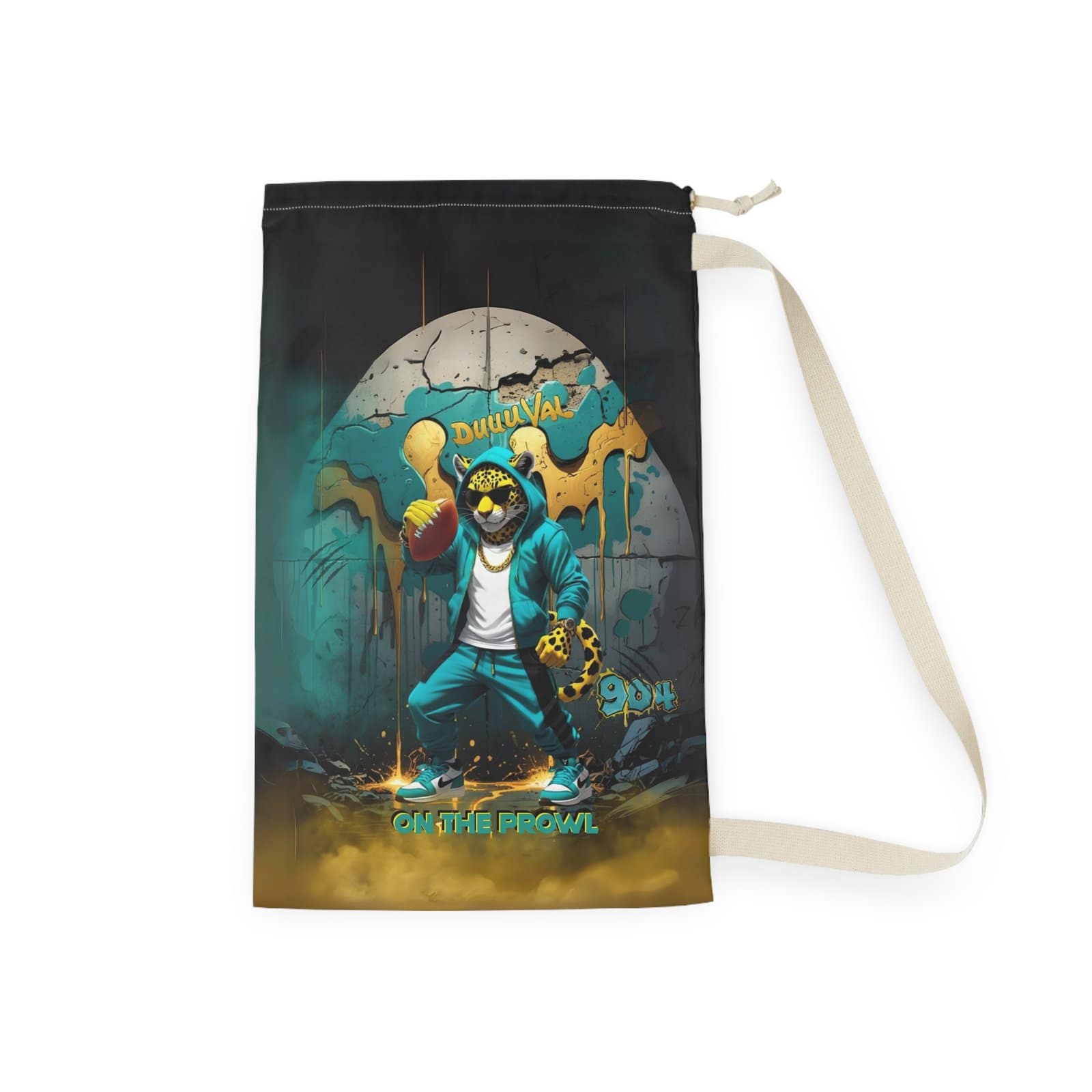 On the Prowl Laundry Bag