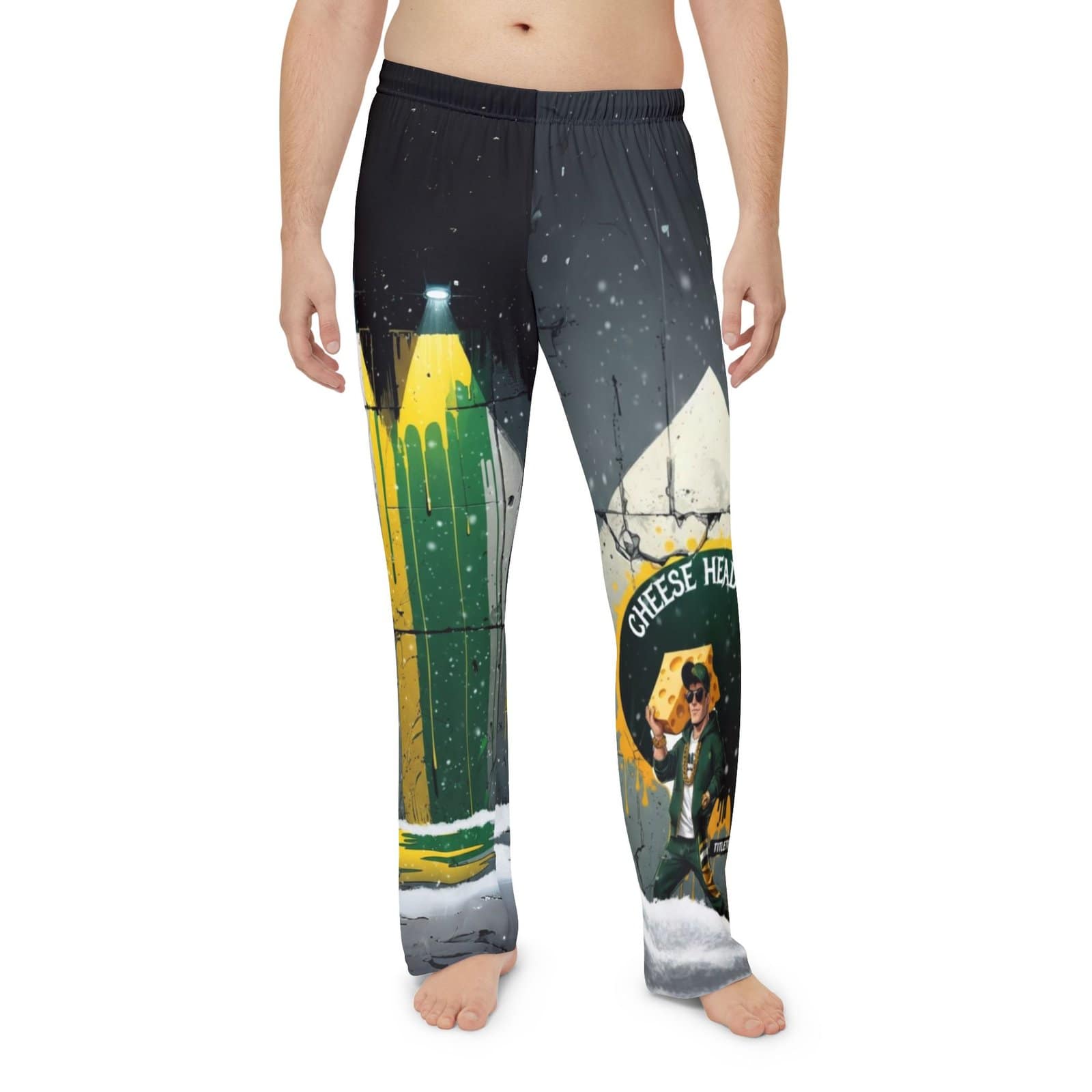 Cheese Head Pajama Pants - Image 3