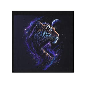 Spirit Animal Tiger Face Towel