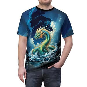 Water Dragon short-sleeve t-shirt