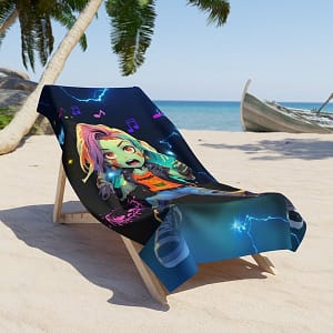 Zombees Rena Harper Beach Towel
