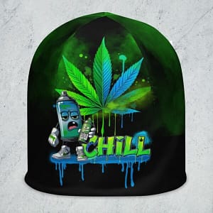 Chill Vibes Beanie Black