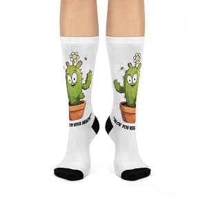 Aloe You Vera Much Socks Front