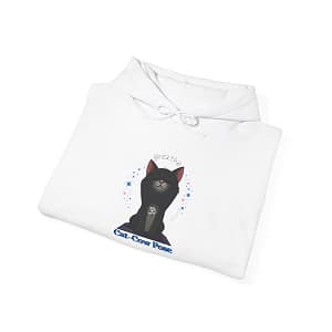 Cat-Cow Pose Hoodie Folded