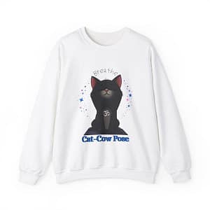 Cat-Cow Pose Sweatshirt Front