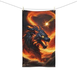 Fiery Dragon I Hand Towel