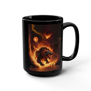 Fiery Dragon II Coffee Mug