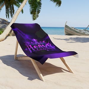 Heavy is the Crown Beach Towel