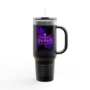 Heavy is the Crown Travel Mug Left