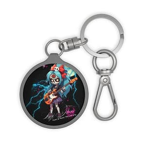 Luzi Flores Key Chain Front