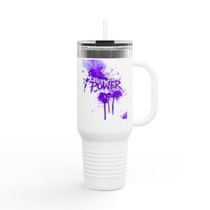 Power Travel Mug White