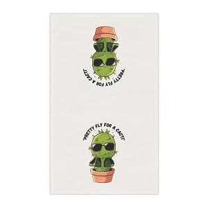 Pretty Fly for a Cacti Hand Towel Front
