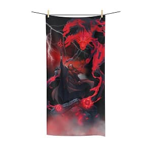 Red Dragon Wizard Bath Towel