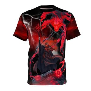 Red Dragon Wizard T-shirt