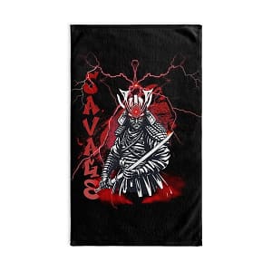 Savage Samurai Hand Towel Front