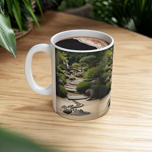 Serene Coffee Mug Context