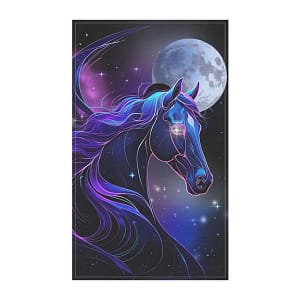 Spirit Animal Horse Hand Towel Front