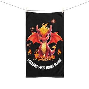 Whimsical Dragon Hand Towel