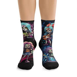 Zombee Band socks made with recycled materials