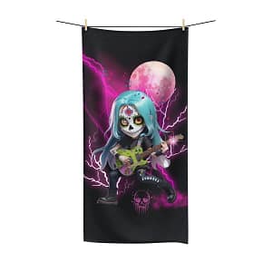 Zombees Ana Flores Bath Towel