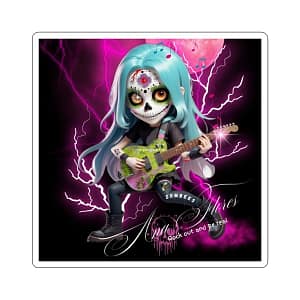 Zombees Ana Flores Sticker Square