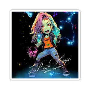 Zombees Rena Harper Sticker Square