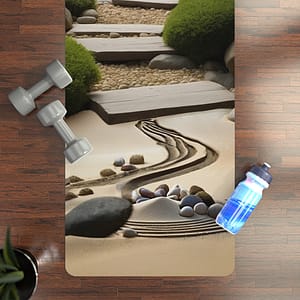Serene Garden Yoga Mat