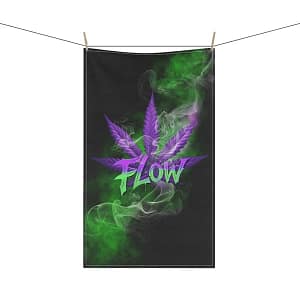 Cannabis Flow Hand Towel