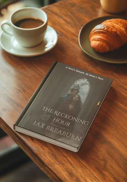 The Reckoning Hour Journal on a table