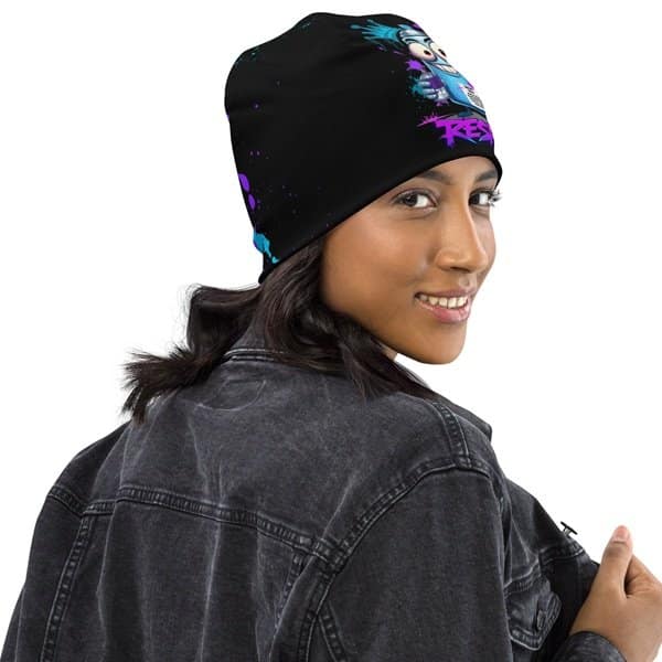 Respect Beanie Black - Image 6