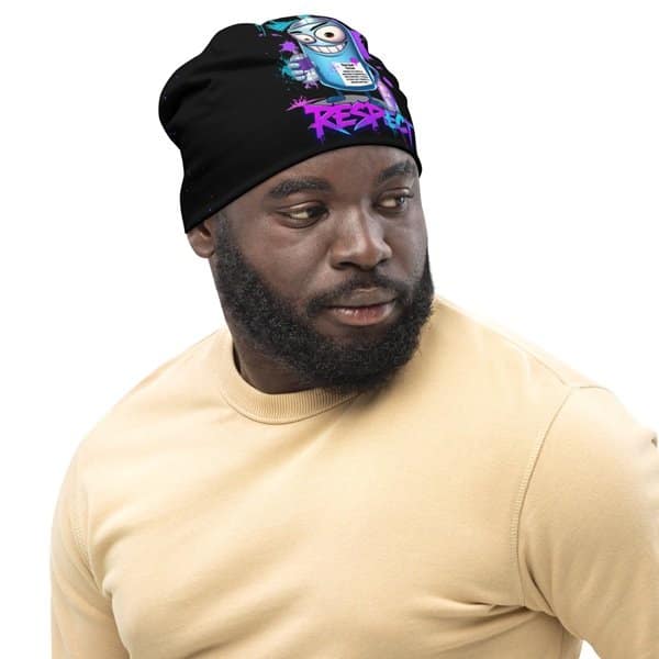 Respect Beanie Black - Image 5