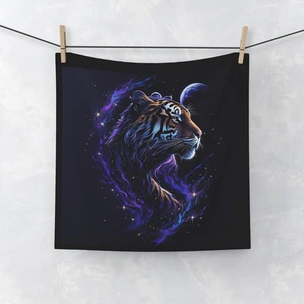Spirit Animal Tiger Face Towel