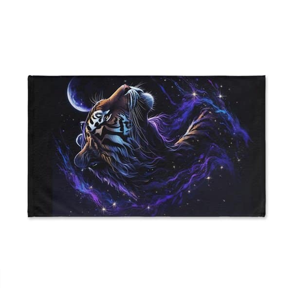 Spirit Animal Tiger Hand Towel - Image 4