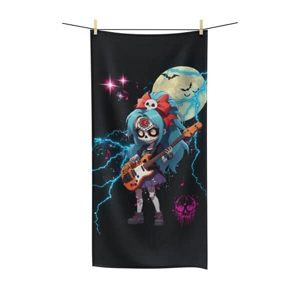 Zombees Luzi Flores Bath Towel