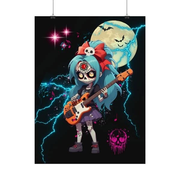 Zombees Luzi Flores Poster