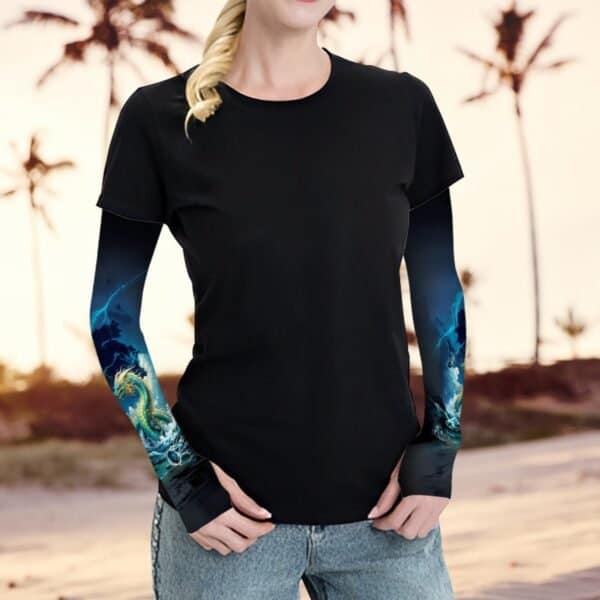 Water Dragon Tattoo Sleeves