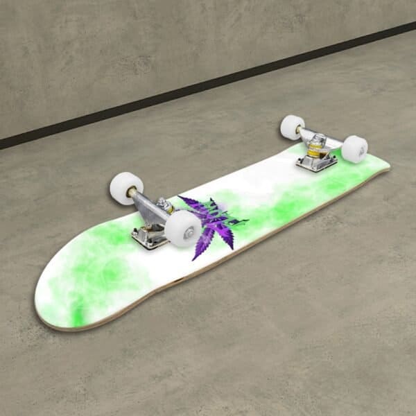 Cannabis Flow Skateboard - Image 4