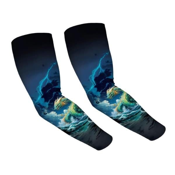 Water Dragon Tattoo Sleeves