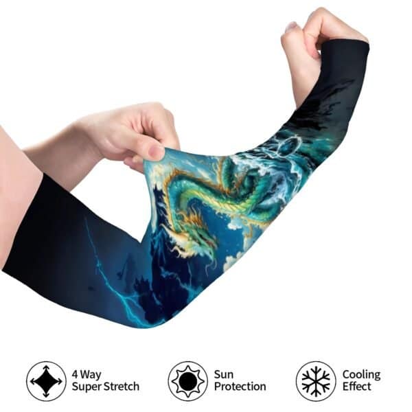 Water Dragon Tattoo Sleeves - Image 5