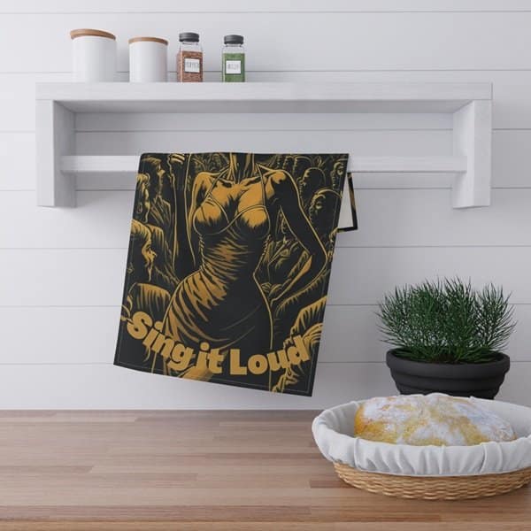 Be Proud Sing It Loud Hand Towel - Image 6
