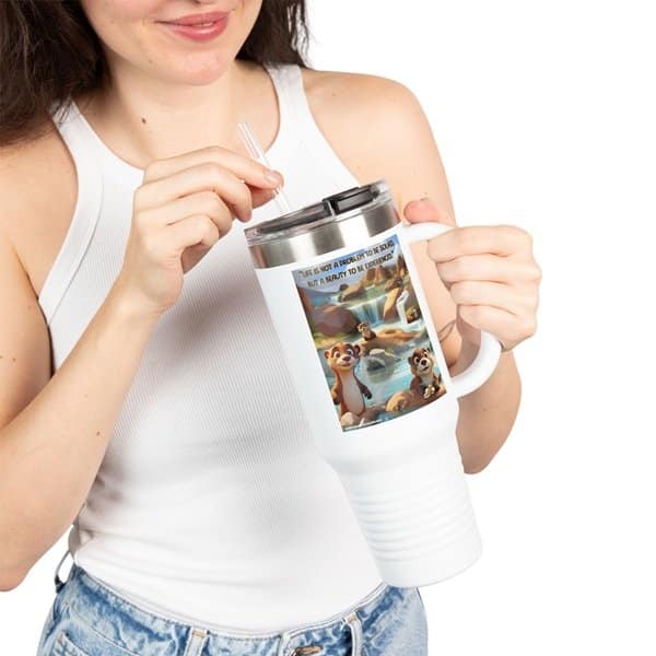 Beauty to Be Experienced Travel Mug