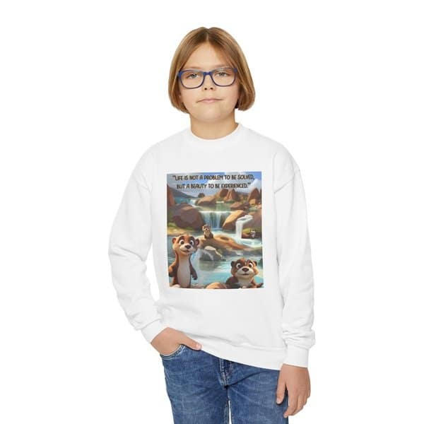Beauty to Be Experienced Youth Sweatshirt