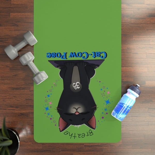Cat Cow Pose Yoga Mat