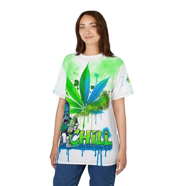 Chill White T-shirt Person 2 Front