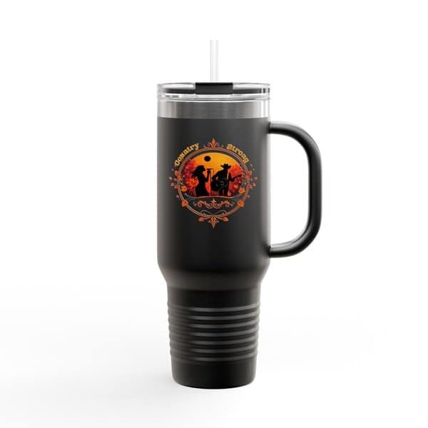 Country Strong Travel Mug