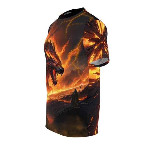 Fiery Dragon III T-shirt - Image 2